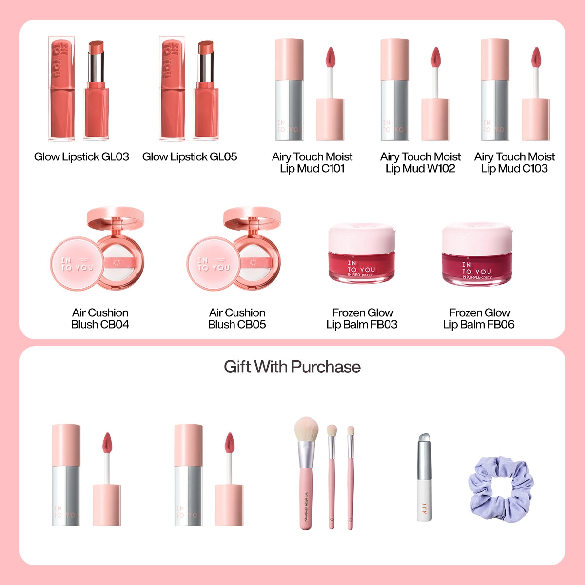 INTO YOU Fixed Makeup Set