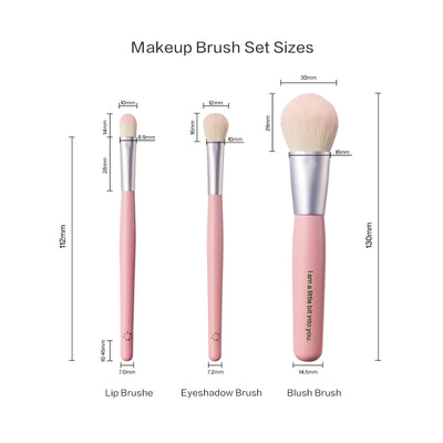 INTO YOU Mini Makeup Brushes-INTO YOU Cosmetics