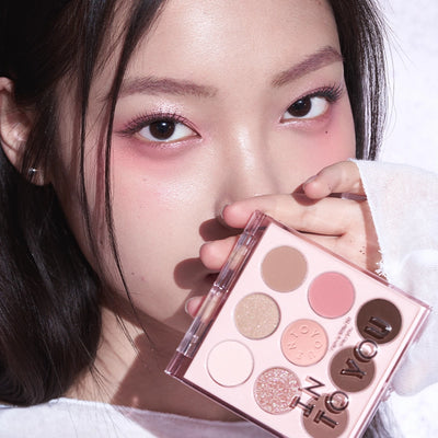 INTO YOU Nine-Color Eyeshadow Palette-INTO YOU Cosmetics