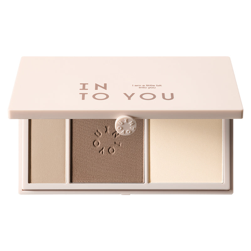 INTO YOU Three-color Glow Contour Palette N1 Natural