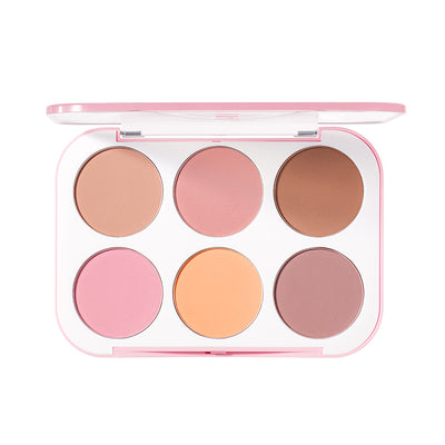 INTO YOU Six-color Blush Palette