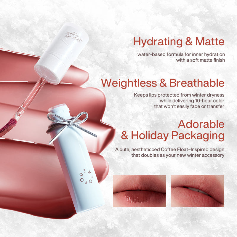 INTO YOU Christmas & New year Watery Lip Matt Collection