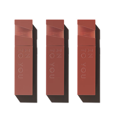 INTO YOU Light Long-lasting Matte Liquid Lipstick-Nu01 & Cn01 & Tp01