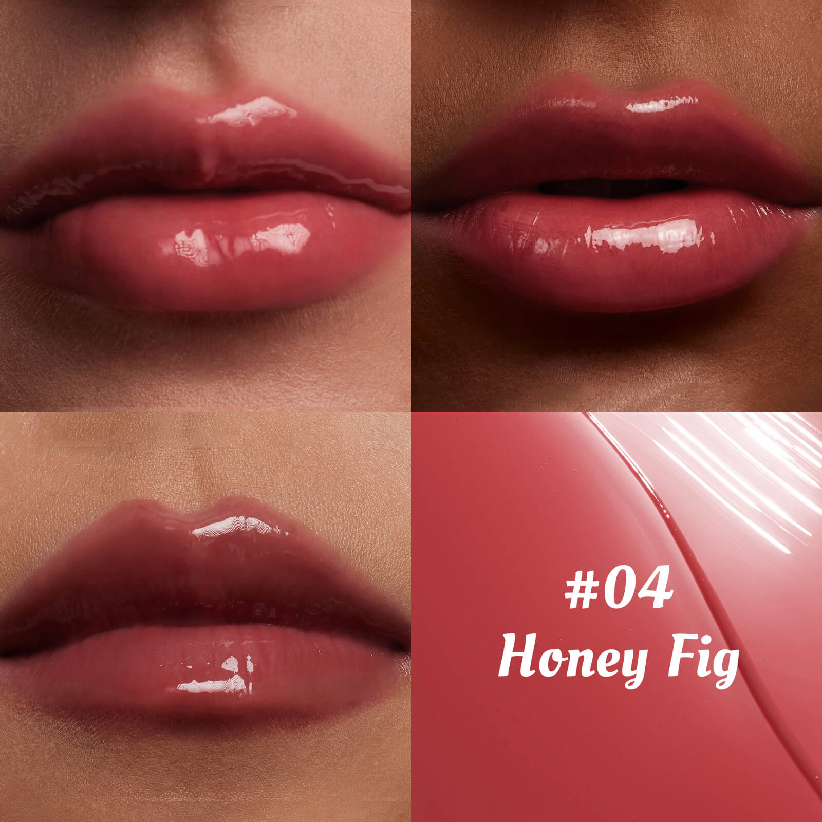 ITY 04 Brownish Red Lip Gloss