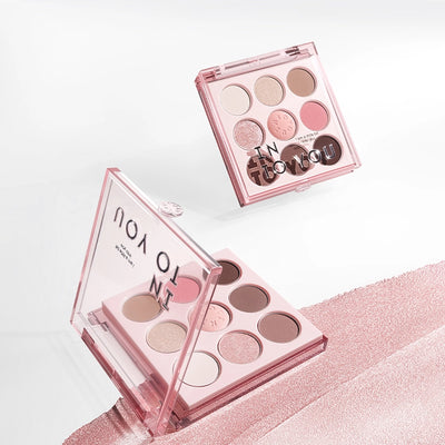 INTO YOU Nine-Color Eyeshadow Palette-INTO YOU Cosmetics