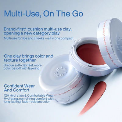 INTO YOU Heart-filled Cushion Multi-use Mud