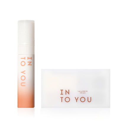 INTO YOU Coco Glow Set - Lip Gloss & Eyeshadow Palette-CC01 (Apricot)