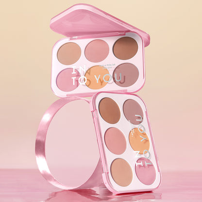 INTO YOU Six-color Blush Palette
