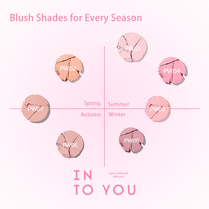 INTO YOU FLUFFY PILLOW SINGLE BLUSHER