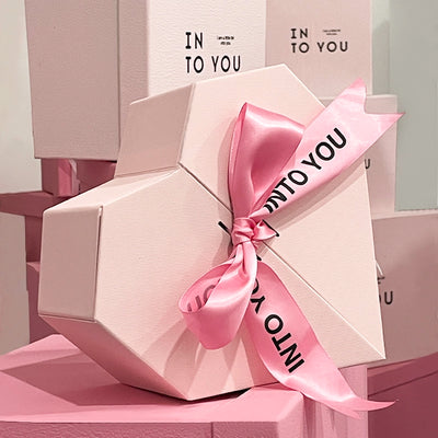 INTO YOU Pink Heart Gift Set 15pcs-INTO YOU Cosmetics