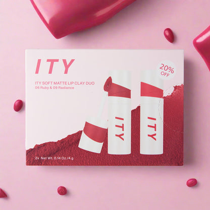 ITY Iconic Soft Matte Lip Clay Duo