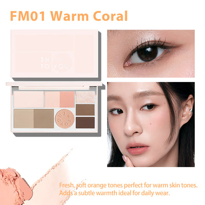INTO YOU Facial Multi-functional Synthetic Palette