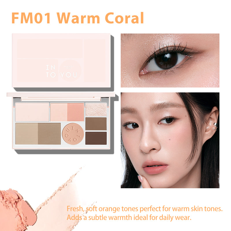 INTO YOU Facial Multi-functional Synthetic Palette