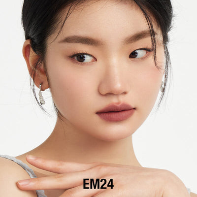 INTO YOU Shero Super Matte Lip & Cheek Mud-EM01-Red Brown