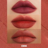 INTO YOU Super Matte Lip Mud & Serum Bundle-EM01-Red Brown