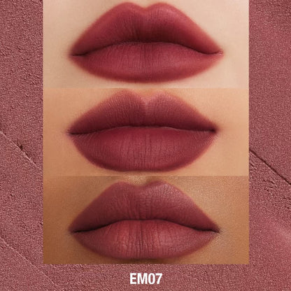 INTO YOU Super Matte Lip Mud & Serum Bundle-EM01-Red Brown