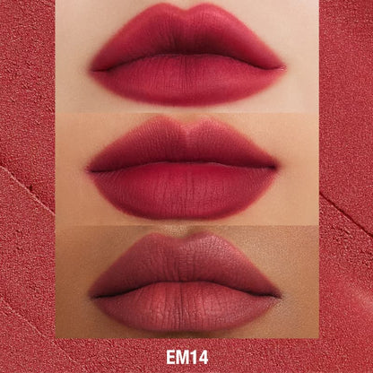 INTO YOU Super Matte Lip Mud & Serum Bundle-EM01-Red Brown