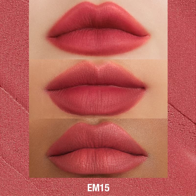INTO YOU Super Matte Lip Mud & Serum Bundle-EM01-Red Brown