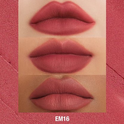 INTO YOU Super Matte Lip Mud & Serum Bundle-EM01-Red Brown