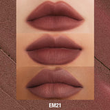 INTO YOU Super Matte Lip Mud & Serum Bundle-EM01-Red Brown