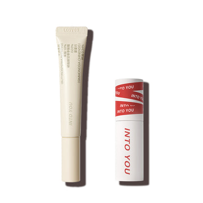 INTO YOU Super Matte Lip Mud & Serum Bundle-EM04-Rasberry Red