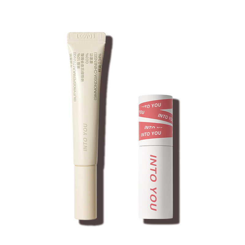 INTO YOU Super Matte Lip Mud & Serum Bundle-EM24-Nude Pink