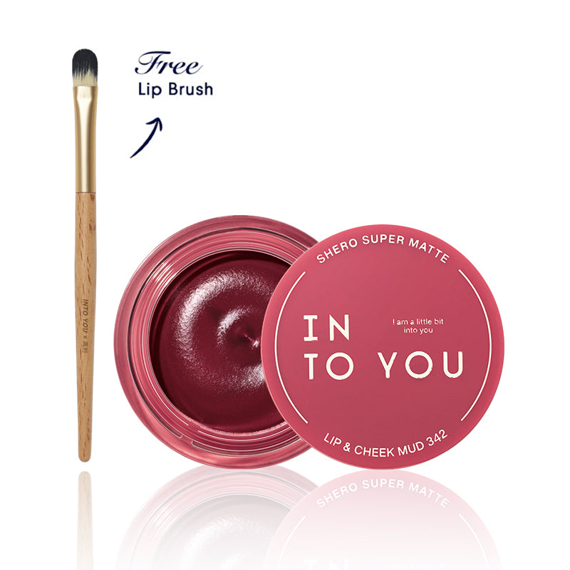 INTO YOU Canned Lip Mud - Large Capacity, Full Coverage, Long