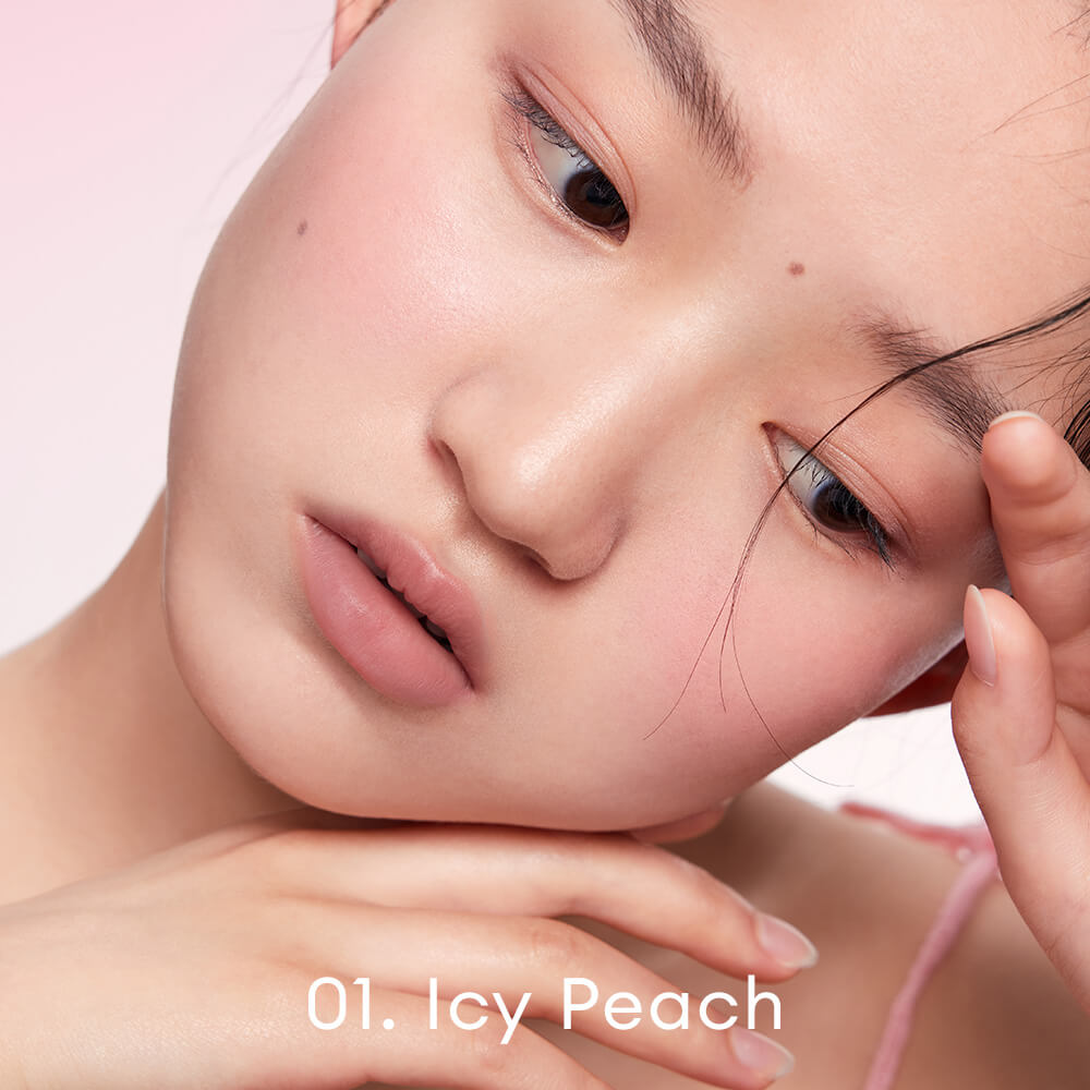 INTO YOU Airy Liquid Blush-01-Icy Peach