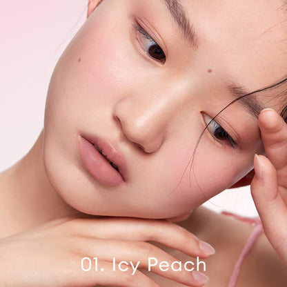 INTO YOU Airy Liquid Blush-01-Icy Peach