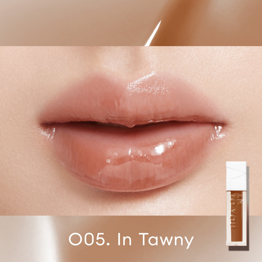 INTO YOU GLOSSY BALMY LIP OIL-O01 - In Coral