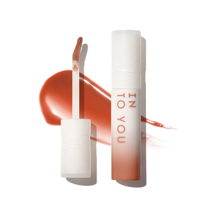 INTO YOU Coco Glow Set - Lip Gloss & Eyeshadow Palette-CC01 (Apricot)
