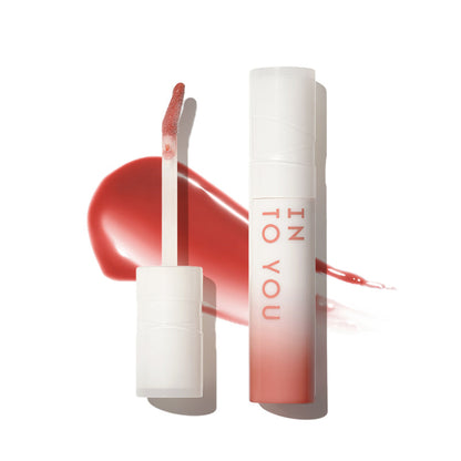 INTO YOU Coco Glow Set - Lip Gloss & Eyeshadow Palette-CC01 (Apricot)