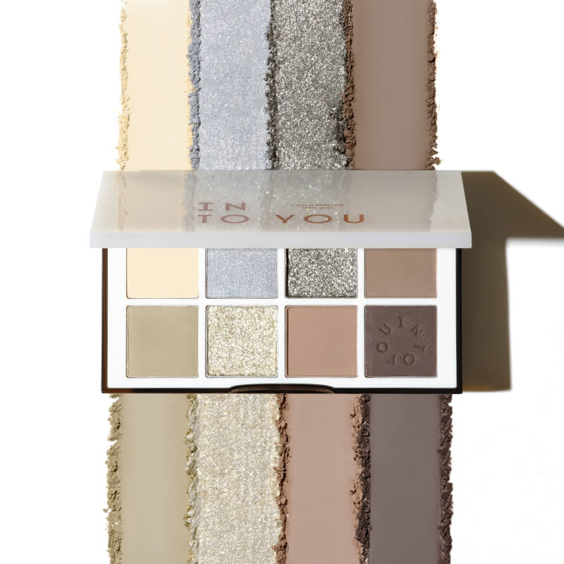 INTO YOU 8-Color Coco Glow Eyeshadow Palette-02 - Sea