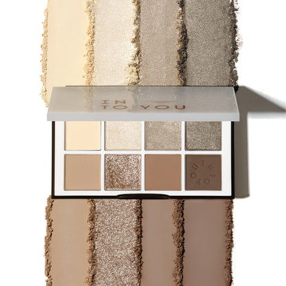 INTO YOU 8-Color Coco Glow Eyeshadow Palette-01 - Reef