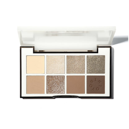INTO YOU 8-Color Coco Glow Eyeshadow Palette-01 - Reef