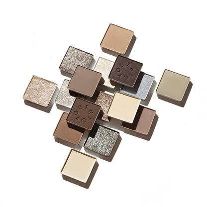 INTO YOU 8-Color Coco Glow Eyeshadow Palette-01 - Reef