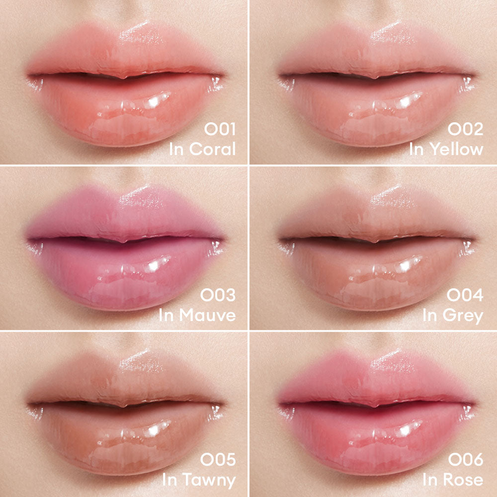 INTO YOU GLOSSY BALMY LIP OIL-O01 - In Coral