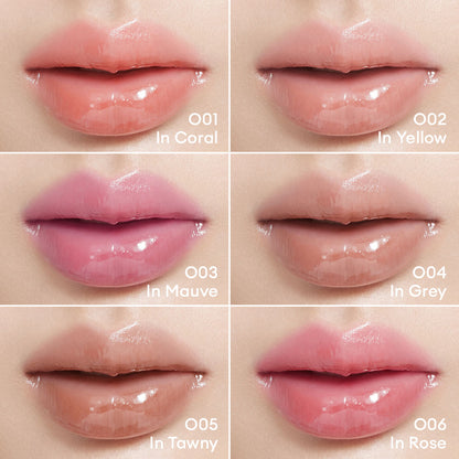 INTO YOU GLOSSY BALMY LIP OIL-O01 - In Coral