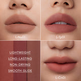 INTO YOU Light Long-lasting Matte Liquid Lipstick 3pc Bundle - Nu01 & Tp01 & Cn01