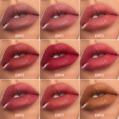 INTO YOU Shero Super Matte Lip & Cheek Mud-EM01-Red Brown