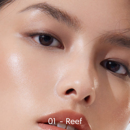 INTO YOU 8-Color Coco Glow Eyeshadow Palette-01 - Reef