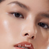 INTO YOU Coco Glow Set - Lip Gloss & Eyeshadow Palette-CC01 (Apricot)
