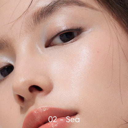 INTO YOU 8-Color Coco Glow Eyeshadow Palette-01 - Reef