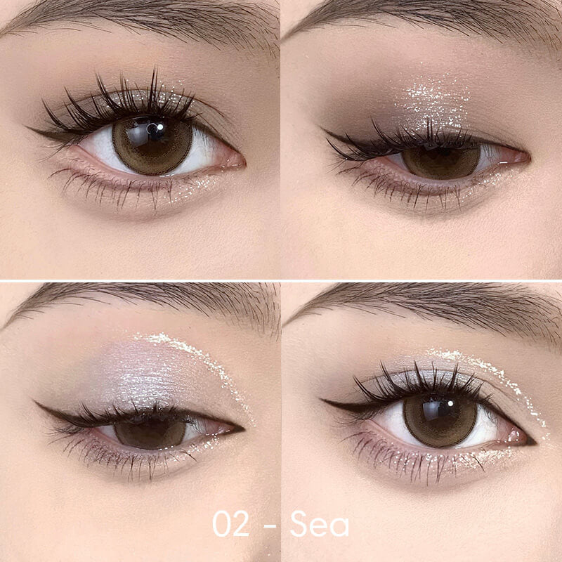 INTO YOU 8-Color Coco Glow Eyeshadow Palette-01 - Reef
