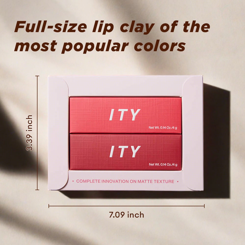 ITY Iconic Soft Matte Lip Mud Duo