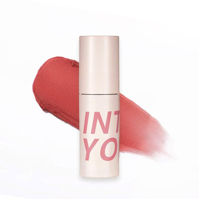 INTO YOU Airy Lip & Cheek Mud-W3-Terracotta Red
