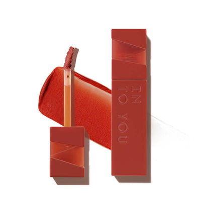 INTO YOU Light Long-lasting Matte Liquid Lipstick-L-Or01 (Orange)